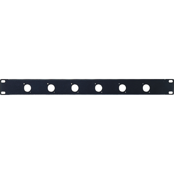 6631U 1U Mixer Rack Panels